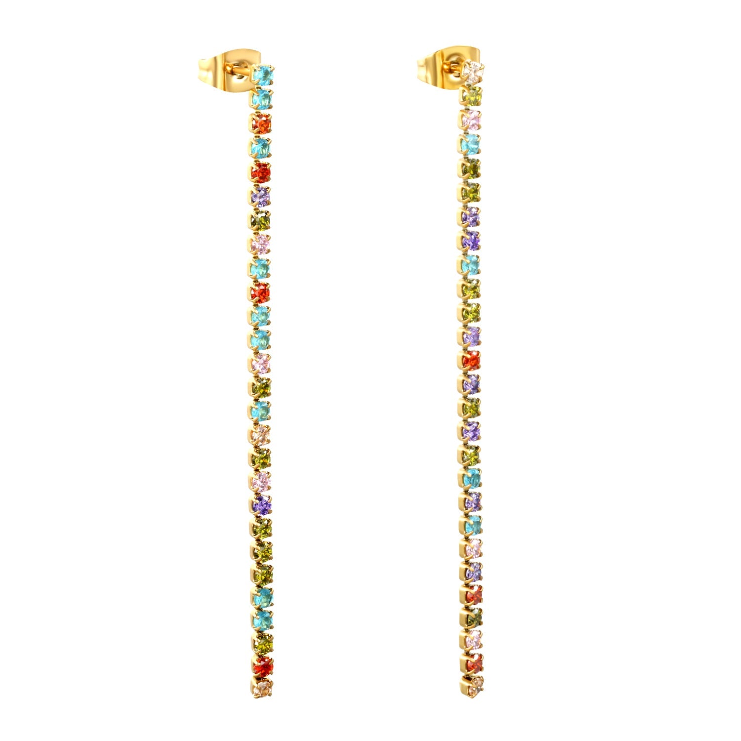 2mm/3mm/4mm round white diamonds/mixed color diamonds 5.5cm asonjewelry